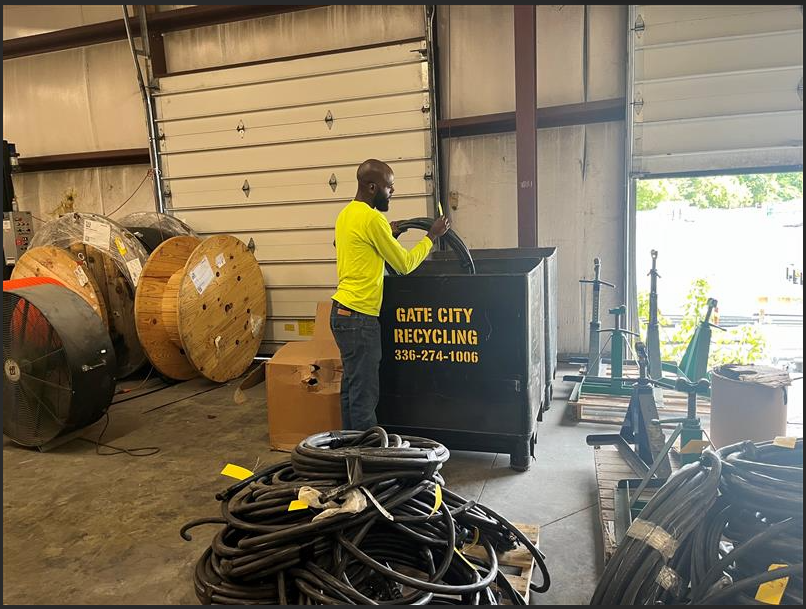 NWS scrap wire recycling